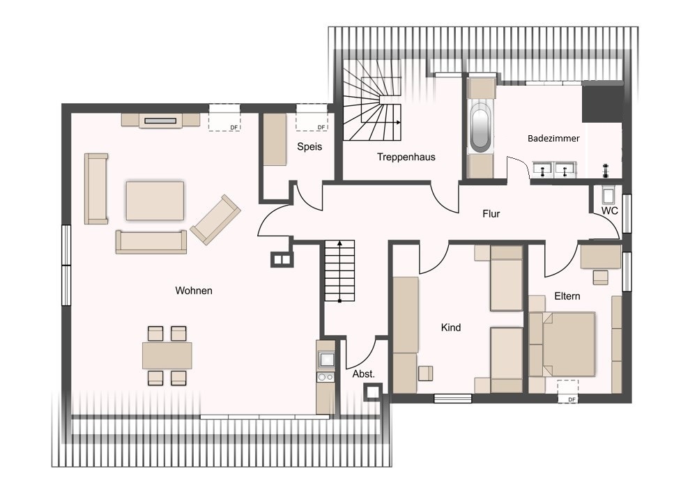 Grundriss DG