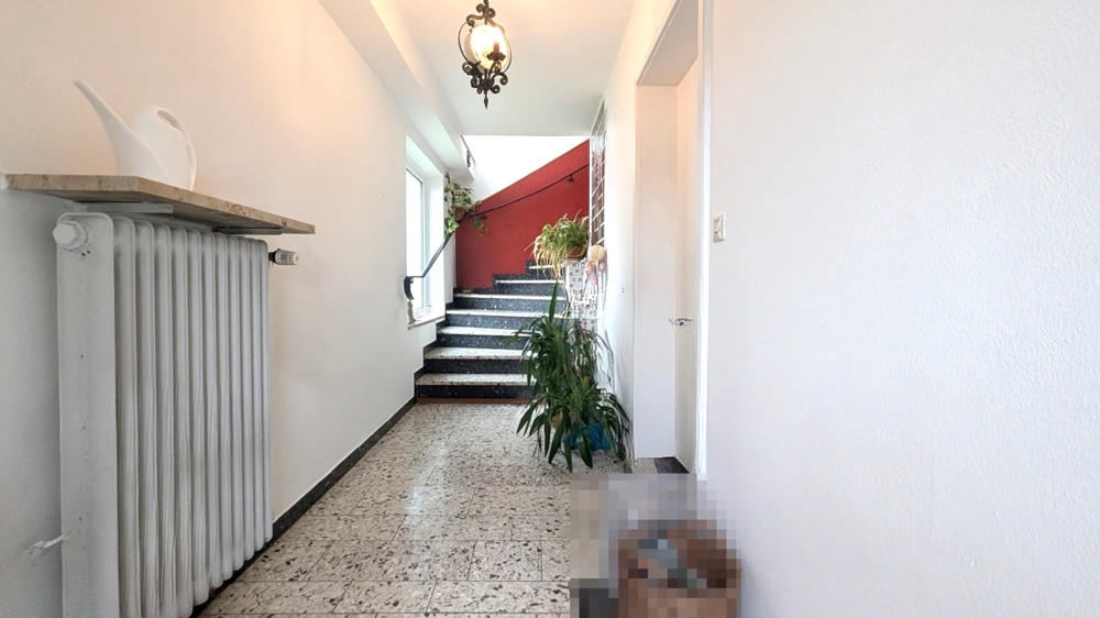 Eingang zum Obergeschoss